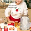 Large Glass Storage Jar, 60 FL OZ Glass Food Storage