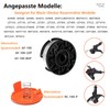 esmusssein Strimmer Spool for Black and Decker, 6 Pieces Strimmer