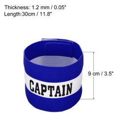 Captain's Armband, Elastic Arm Band for Soccer Training