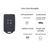 OTMIK Silikon Autoschlüssel Hülle passend für Renault Austral Remote Key