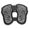 Rechargeable EMS Foot Massage Pad Foldable Adjustable Foot Massager Stimulator