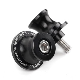 Universal M8 Stand Mount Bobbins Repair Stand Swing Mortorrad Accessory for S1000 R XR RR, GSR 600 750 GSXR GSXS 1000 GSX-8S Vstrom SV650 CBR 600 1000 900 954 RR Trident 660 Monster (Black)