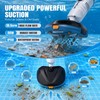 EARTHCRAFT 18.5 GPM Suction Pool Vacuum for Above Ground Pool,Hot