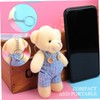 6Pcs Teddy Bear Keychain, Cute Bear Stuffed Animal Keychain with