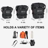 UROUK 6-8L Waterproof Motorcycle Bumper Bag Motor Crash Bar Bag