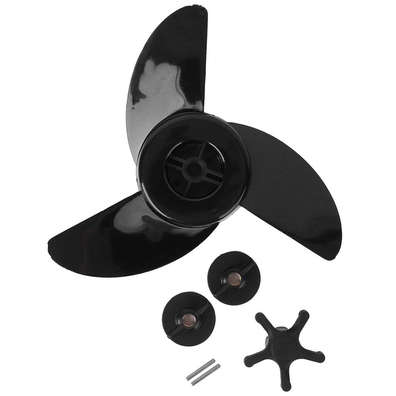 Alomejor Boots Propeller 1 Set 3 Blades Motor Boat Propeller