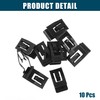 A ABSOPRO Pack of 10 Car Interior Trim Clips Suitable