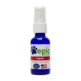 Epic Pet Health Repair - Natural Electrolyte Supplement for Faster Injury and Illness Recovery, Made in USA (Spray, 1 Ounce)