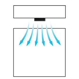 SPARES2GO Odour Carbon Filters for Liebherr Fridge Freezer (Pack of 2)