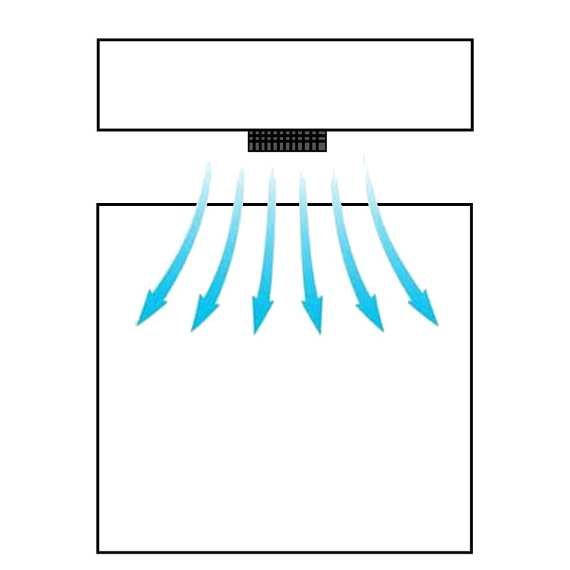 SPARES2GO Odour Carbon Filters for Liebherr Fridge Freezer (Pack of