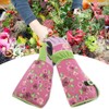 Long Rose Pruning Gardening Gloves Puncture Resistant Work Yard Glove(Pink)