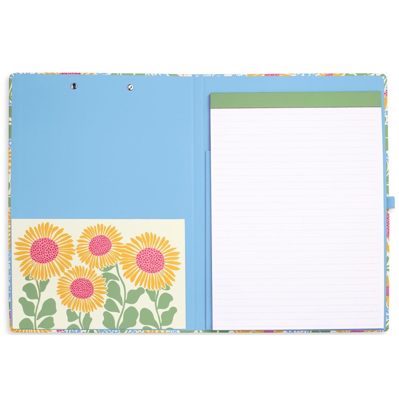 Steel Mill & Co Cute Clipboard Folio with Refillable Lined