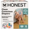 The Honest Company Comfort Dry Disposable Diapers for Sensitive Skin,