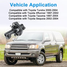 WMPHE Intermediate Steering Shaft Column Compatible with Toyota Tundra 4Runner Tacoma Sequoia 1997-2004 Replacement for 45860-34020 45860-35171 425-473