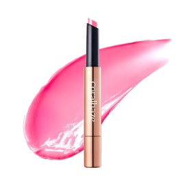 CORALHAZE Volumizing Lip Fondue 04 Lavish 2g, 3-in-1 Melting Balm for Hydrating Lip Care, Plumping Volume and High-Gloss Water Glow, Infused with Rosehip Oil for Longlasting Moisture, Korean Makeup