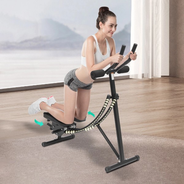 Unbranded Ab Machine Coaster Abdominal Crunch Trainer for Home Gym