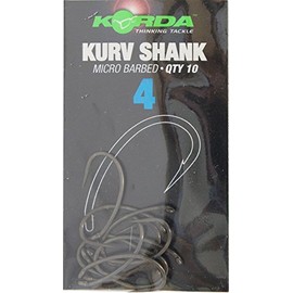 Korda Kurv Shank Hooks - Size 4