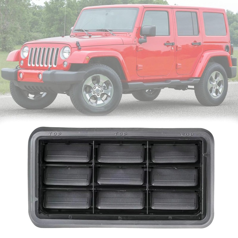 Rear Tailgate Air Vent Outlet Ventilation Net for Jeep for