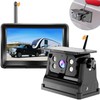 Wireless Backup Camera Solar Magnetic for RV Car Trailer Truck