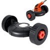 Weeding Trimmer Wheels,Lawn Mower Auxiliary Wheels | Adjustable Support Wheels