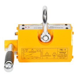 AUTOMUTO 400 KG Steel Magnetic Lifter Heavy Duty Crane Hoist Lifting Magnet 880 lb