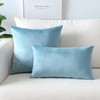 Artscope Luxury Velvet Pillow Covers Super Soft Decorative Square Throw
