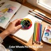 Color Wheel Interactive Spinner Enamel Pins - Color Selection Wheel