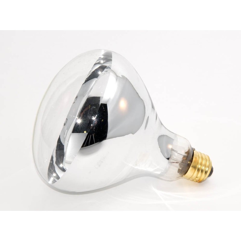 Westinghouse 375W 120V BR40 Clear Heat Lamp Reflector, E26 Base
