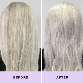 jhirmack Silver Brightening Purple Shampoo And Conditioner 12 Oz Set For Blonde Grey Hair