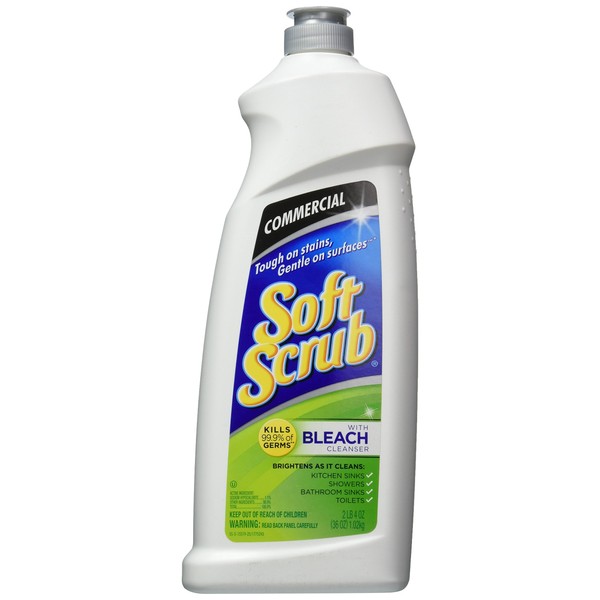 Soft Scrub® Commercial Cleanser with Bleach, 36 oz.