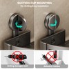 VOLPONE Corner Shower Caddy Suction Cup, 2 Pack Shower Shelves