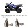1 Pair M12 Ball Joint Steel Alloy Tie Rod End
