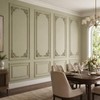 DoubleFill Wall Molding Kit Premade Molding Panel with Corner Accent,