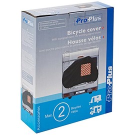 ProPlus 330286 Bicycle Protection Cover with Pocket for Warning Signs Rear Installation