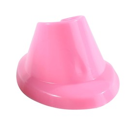 Galyacht Pink Soft Rubber Nail Polish Bottle Holder Nail Polish Stand Anti-Spill Nail Art Organizer Display Manicure Tools for Nail Art Salon Durable Design Nail Polish