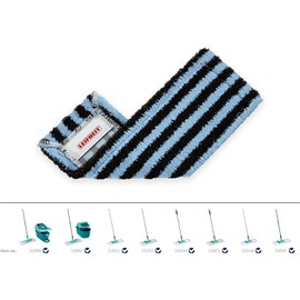 Leifheit Profi XL Outdoor Mop Cover for Very Coarse Dirt, Floor Mop Replacement Cover for Ideal Dirt Absorption Thanks to 2-Fibre System, for Outdoor Use, Rough Tiles and Stone Floors