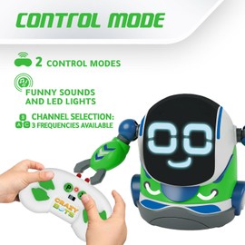 Xtrem Bots - Rock | Robot Toy | Toys Children 5 Years or Over | Remote Control & Programmable Robot | Toys for Children 5 Years or Over | Vector Robot