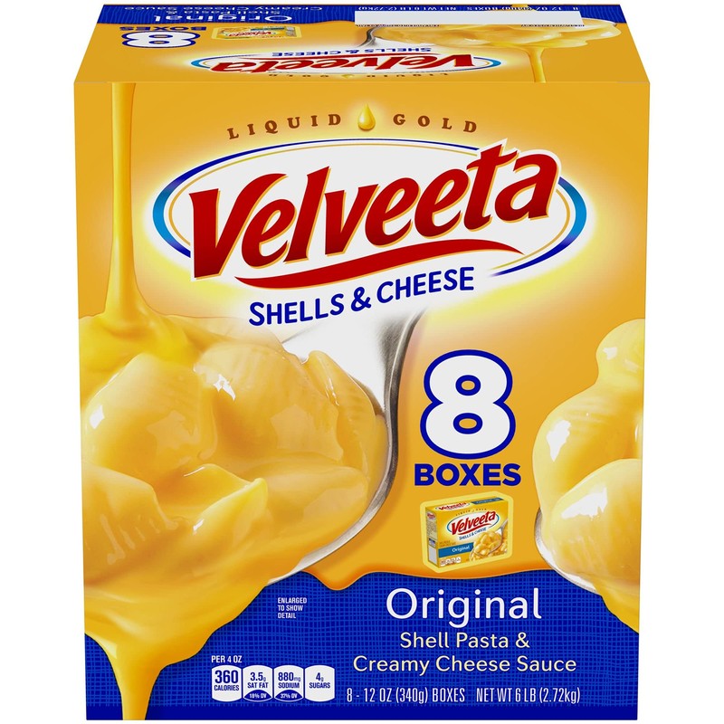 VELVEETA DELUXE LIQUID DINNE 8CT