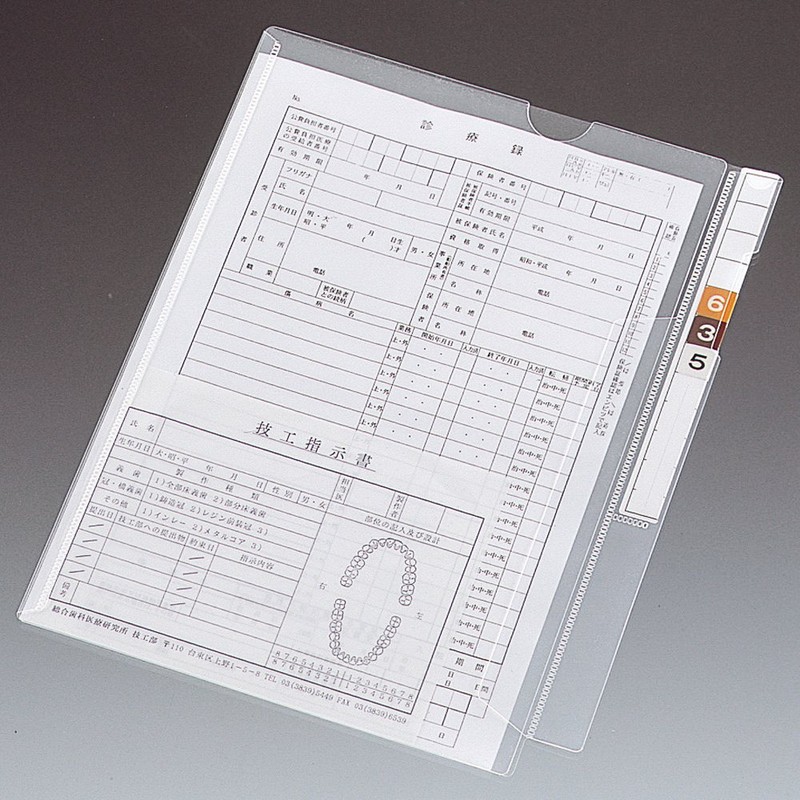 Lihit Lab HK2101 Header Paper, Long, Plain Type, 100 Sheets