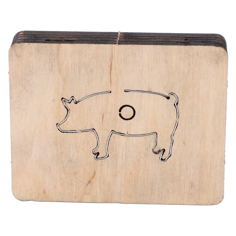 Leather Cutting Die Pig Shape Mould Punch Cutter Craft Tool
