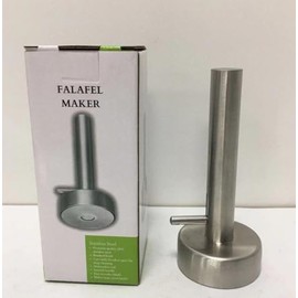 Stainless Steel Meatball Scoop Press with Non-Stick Design, Easy to Use & Clean, Durable Kitchen Tool for Uniform Meatballs, Falafel, and Cookie Dough (1-Pack) ﻿