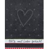 Kracht Terry Tea Towel 100% Love 50/50 cm 100% Cotton