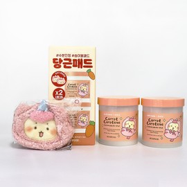 SKINFOOD Carrot Carotene Calming Water Pad Carrot Pad Toner Pad 120 sheets special / 스킨푸드 캐롯 카로틴 카밍 워터 패드 당근패드 토너패드 120매기획