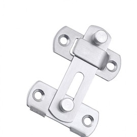 Front Door Sliding Door Lock Latch Latch 180-Degree Corner 4ea