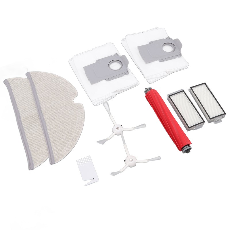 Vacuum Cleaner Main and Side Brush Replacement Set with Filter