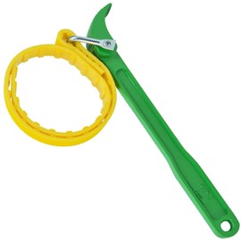 Thsakzo 12inch Belt Strap Wrench,18" Steel Handle Adjustable Strap Wrench, Adjustable Strap Oil Filter Strap Opener Wrench for Replacing Water Filter, PVC Pipe Joints, Multi-Purpose Adjustable Strap