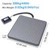 THINKSCALE Digital Shipping Postal Scale, 440 lb/1oz High Accuracy Postage