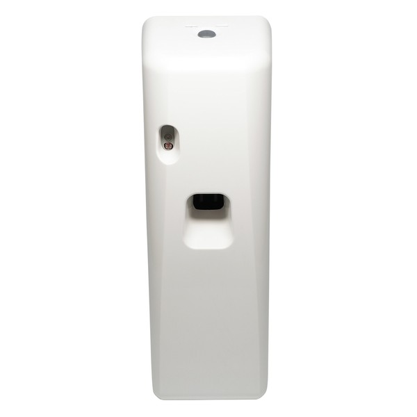 Big D 757 Light-Activated Aerosol Dispenser, White, Covers Space of 6000 cu ft - Automatic air freshener ideal for restrooms, offices, schools, restaurants, hotels, stores