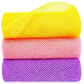 Piezas Esponja Red Exfoliante Africana Baño Trapo Fregado Lavado Ducha Larga Cuerpo Limpiador Corporal