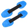 X AUTOHAUX 2pcs Universal PVC Strap Handle Patches Carry Grab